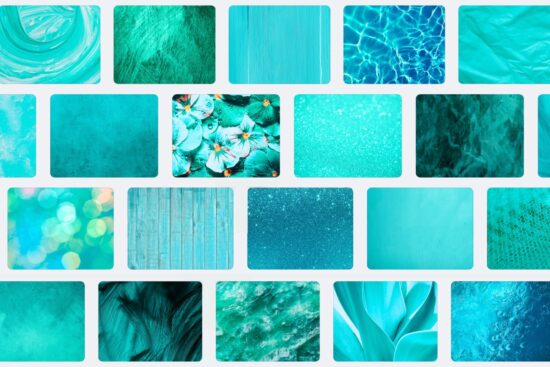 Turquoise and Teal Paper Pack Samples and Link