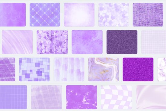 Purple Paper Pack, Digital Download for Crafting, 8.5" X 11"