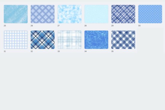 Blue Paper Pack images 25-35