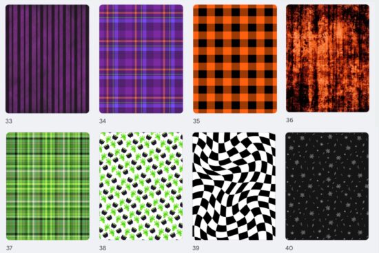 Halloween paper pack backgrounds