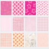prints and patterns pinks and peaches