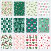 1-18 of the 38 Christmas patterns digital paper pack